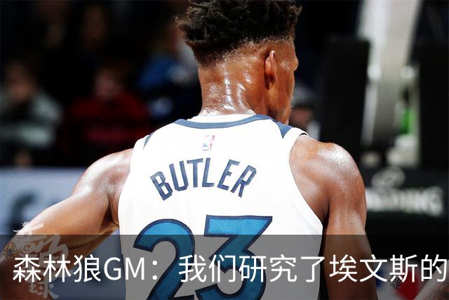 森林狼GM：我们研究了埃文斯的每次三分投篮 相信其技术能对接NBA
